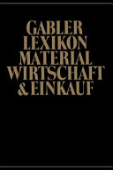 Gabler-Lexikon, Materialwirtschaft & Einkauf /