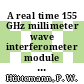 A real time 155 GHz millimeter wave interferometer module for electron density measurement in large plasma devices [E-Book] /