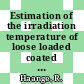 Estimation of the irradiation temperature of loose loaded coated particles : [E-Book]