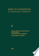 F Perfluorohalogenoorgano Compounds of Main Group Elements [E-Book] : Compounds with Elements of the Main Group 6 (SIV, SVI, Se Te) and with I /