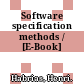 Software specification methods / [E-Book]