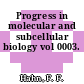 Progress in molecular and subcellular biology vol 0003.
