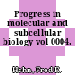 Progress in molecular and subcellular biology vol 0004.