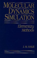 Molecular dynamics simulation : elementary methods /
