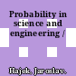 Probability in science and engineering /