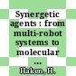 Synergetic agents : from multi-robot systems to molecular robotics [E-Book] /