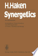 Synergetics [E-Book] : An Introduction Nonequilibrium Phase Transitions and Self- Organization in Physics, Chemistry and Biology /