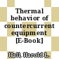 Thermal behavior of countercurrent equipment [E-Book]