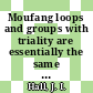 Moufang loops and groups with triality are essentially the same thing [E-Book] /