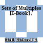 Sets of Multiples [E-Book] /