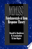 Fundamentals of item response theory.