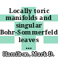 Locally toric manifolds and singular Bohr-Sommerfeld leaves [E-Book] /