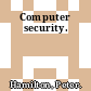 Computer security.