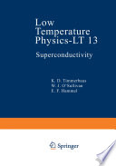 Low Temperature Physics-LT 13 [E-Book] : Volume 3: Superconductivity /