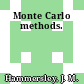 Monte Carlo methods.