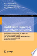 Model-Driven Engineering and Software Development [E-Book] : 9th International Conference, MODELSWARD 2021, Virtual Event, February 8-10, 2021, and 10th International Conference, MODELSWARD 2022, Virtual Event, February 6-8, 2022, Revised Selected Papers /