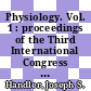 Physiology. Vol. 1 : proceedings of the Third International Congress of Nephrology Washington, D. C. 1996 [September 25-30] : 24 tables /