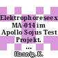 Elektrophoreseexperiment MA-014 im Apollo Sojus Test Projekt. T. 1 : Wissenschaftliche Ergebnisse.