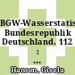 BGW-Wasserstatistik Bundesrepublik Deutschland. 112 : Berichtsjahr 2000 /