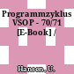 Programmzyklus VSOP - 70/71 [E-Book] /