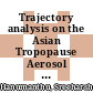 Trajectory analysis on the Asian Tropopause Aerosol Layer (ATAL) based on balloon measurements at the foothills of the Himalayas /