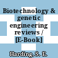 Biotechnology & genetic engineering reviews / [E-Book]