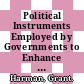 Political Instruments Employed by Governments to Enhance University Research and Knowledge Transfer Capacity [E-Book] /