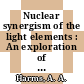 Nuclear synergism of the light elements : An exploration of the interface domain between accelerators and fusion devices and their relation to the development of variable ion-to-neutron reactions for future nuclear energy systems [E-Book] /