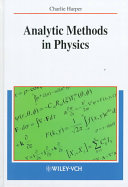 Analytic methods in physics /