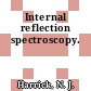 Internal reflection spectroscopy.