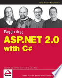 Beginning ASP.NET 2.0 with C# /