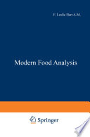 Modern Food Analysis [E-Book] /