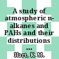 A study of atmospheric n- alkanes and PAHs and their distributions between the gaseous and particulate phases.
