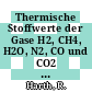 Thermische Stoffwerte der Gase H2, CH4, H2O, N2, CO und CO2 im Bereich von 0 Grad C kleiner gleich vartheta kleiner gleich 1000 Grad C 1 bar kleiner gleich p kleiner gleich 50 bar [E-Book] /