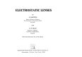 Electrostatic lenses /