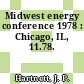 Midwest energy conference 1978 : Chicago, IL, 11.78.