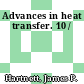 Advances in heat transfer. 10 /
