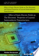 Effect of static electric fields on the electronic properties of layered semiconductor nanostructures. Part I [E-Book] /