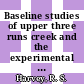 Baseline studies of upper three runs creek and the experimental streams of the artificial stream laboratory : a paper proposed for presentation at the annual meeting of the Southeastern Biologists Blacksburg, Virginia April 17 - 19, 1975 [E-Book] /