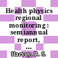 Health physics regional monitoring : semiannual report, January through June 1958 : [E-Book]