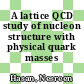 A lattice QCD study of nucleon structure with physical quark masses /