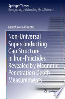 Non-Universal Superconducting Gap Structure in Iron-Pnictides Revealed by Magnetic Penetration Depth Measurements [E-Book] /