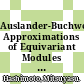 Auslander-Buchweitz Approximations of Equivariant Modules [E-Book] /