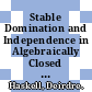 Stable Domination and Independence in Algebraically Closed Valued Fields [E-Book] /