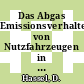 Das Abgas Emissionsverhalten von Nutzfahrzeugen in der Bundesrepublik Deutschland im Bezugsjahr 1980.