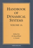 Handbook of dynamical systems. Volume 1A [E-Book] /