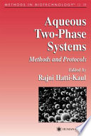 Aqueous Two-Phase Systems: Methods and Protocols [E-Book] : Methods and Protocols /