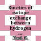 Kinetics of isotope exchange between hydrogen and liquid ammonia on heterogeneous catalysts [E-Book] /