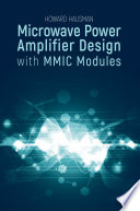 Microwave power amplifier design with MMIC modules [E-Book] /