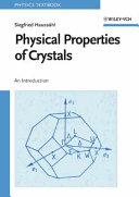 Physical properties of crystals : an introduction /